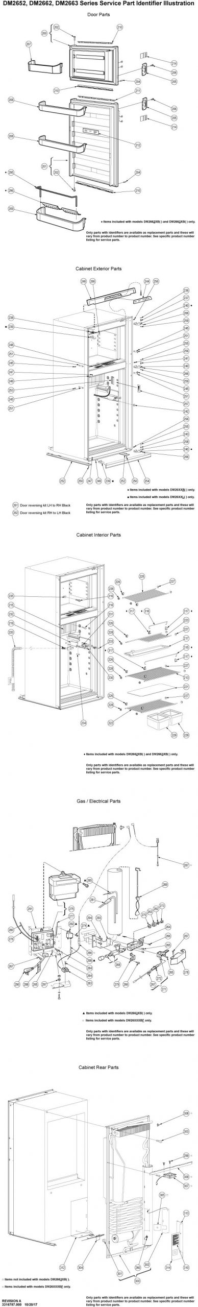 dometic DM2662LB *SPECIAL ORDER* REFR 6CF L 2-WAY main image 1